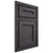 Shiloh Cabinetry Beaded Inset Essex Red Oak Plain Cut Harbor Door