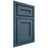 Shiloh Cabinetry Beaded Inset Essex Red Oak Plain Cut Hudson Door