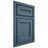 Shiloh Cabinetry Beaded Inset Essex White Oak Plain Cut Hudson Door