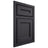 Shiloh Cabinetry Beaded Inset Essex White Oak Quarter Sawn Harbor Door