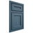 Shiloh Cabinetry Beaded Inset Essex White Oak Quarter Sawn Hudson Door