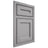 Shiloh Cabinetry Beaded Inset Essex White Oak Quarter Sawn Stratus Door