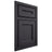 Shiloh Cabinetry Beaded Inset Essex White Oak Rift Cut Harbor Door