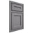 Shiloh Cabinetry Beaded Inset Essex White Oak Rift Cut Sterling Door