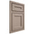Shiloh Cabinetry Beaded Inset Essex White Oak Rift Cut Whitewash Door