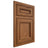 Shiloh Cabinetry Beaded Inset Glenbrook Cherry Plain Cut Coffee Door