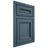 Shiloh Cabinetry Beaded Inset Glenbrook Hickory Plain Cut Hudson Door