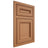 Shiloh Cabinetry Beaded Inset Glenbrook Maple Plain Cut Cashmere Door