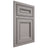 Shiloh Cabinetry Beaded Inset Glenbrook Paintable Dovetail Gray Door