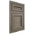 Shiloh Cabinetry Beaded Inset Glenbrook Poplar Plain Cut Sterling Door