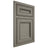 Shiloh Cabinetry Beaded Inset Glenbrook Walnut Plain Cut Thyme Door