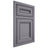 Shiloh Cabinetry Beaded Inset Glenbrook White Oak Plain Cut Cadet Door