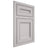 Shiloh Cabinetry Beaded Inset Glenbrook White Oak Plain Cut Cotton Door