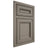 Shiloh Cabinetry Beaded Inset Glenbrook White Oak Plain Cut Thyme Door