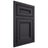 Shiloh Cabinetry Beaded Inset Glenbrook White Oak Quarter Sawn Harbor Door