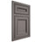Shiloh Cabinetry Beaded Inset Glenbrook White Oak Rift Cut Flagstone Door