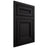 Shiloh Cabinetry Beaded Inset Glenbrook White Oak Rift Cut Ink Door