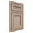 Shiloh Cabinetry Beaded Inset Glenbrook White Oak Rift Cut Straw Door