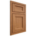 Shiloh Cabinetry Beaded Inset Greensboro Alder Plain Cut Caramel Door