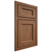Shiloh Cabinetry Beaded Inset Greensboro Alder Plain Cut Walnut Door