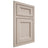 Shiloh Cabinetry Beaded Inset Greensboro Alder Plain Cut White Sands Door