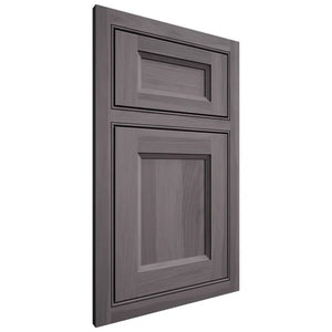 Shiloh Cabinetry Beaded Inset Greensboro Hickory Plain Cut Cadet Door