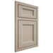 Shiloh Cabinetry Beaded Inset Greensboro Maple Plain Cut Pebble Door