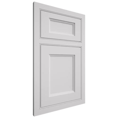 Shiloh Cabinetry Beaded Inset Greensboro Paintable Arctic Door