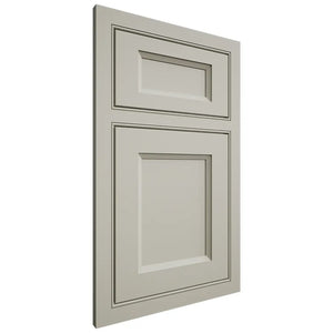 Shiloh Cabinetry Beaded Inset Greensboro Paintable Clary Sage Door