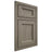 Shiloh Cabinetry Beaded Inset Greensboro Poplar Plain Cut Sterling Door