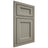 Shiloh Cabinetry Beaded Inset Greensboro Red Oak Plain Cut Thyme Door