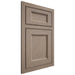 Shiloh Cabinetry Beaded Inset Greensboro White Oak Plain Cut Almond Door