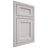 Shiloh Cabinetry Beaded Inset Greensboro White Oak Plain Cut Cotton Door