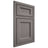 Shiloh Cabinetry Beaded Inset Greensboro White Oak Plain Cut Flagstone Door