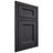 Shiloh Cabinetry Beaded Inset Greensboro White Oak Plain Cut Harbor Door