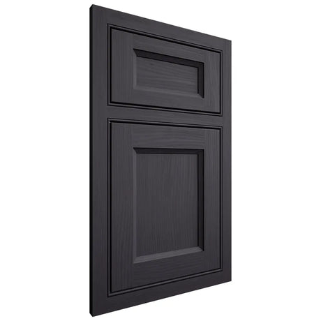 Shiloh Cabinetry Beaded Inset Greensboro White Oak Plain Cut Harbor Door