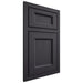 Shiloh Cabinetry Beaded Inset Greensboro White Oak Plain Cut Harbor Door