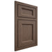 Shiloh Cabinetry Beaded Inset Greensboro White Oak Plain Cut Mineral Door