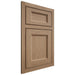 Shiloh Cabinetry Beaded Inset Greensboro White Oak Plain Cut Natural Door