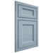 Shiloh Cabinetry Beaded Inset Greensboro White Oak Plain Cut Sky Door