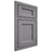 Shiloh Cabinetry Beaded Inset Greensboro White Oak Plain Cut Sterling Door