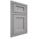 Shiloh Cabinetry Beaded Inset Greensboro White Oak Plain Cut Stratus Door
