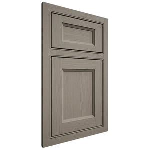 Shiloh Cabinetry Beaded Inset Greensboro White Oak Plain Cut Thyme Door