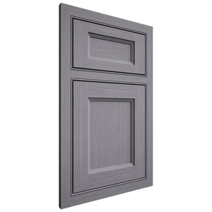 Shiloh Cabinetry Beaded Inset Greensboro White Oak Rift Cut Cadet Door