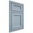 Shiloh Cabinetry Beaded Inset Greensboro White Oak Rift Cut Sky Door
