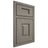 Shiloh Cabinetry Beaded Inset Hamlin Alder Plain Cut Thyme Door