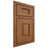 Shiloh Cabinetry Beaded Inset Hamlin Cherry Plain Cut Coffee Door