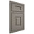 Shiloh Cabinetry Beaded Inset Hamlin Cherry Plain Cut Thyme Door