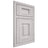 Shiloh Cabinetry Beaded Inset Hamlin Hickory Plain Cut Cotton Door