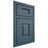 Shiloh Cabinetry Beaded Inset Hamlin Hickory Plain Cut Hudson Door